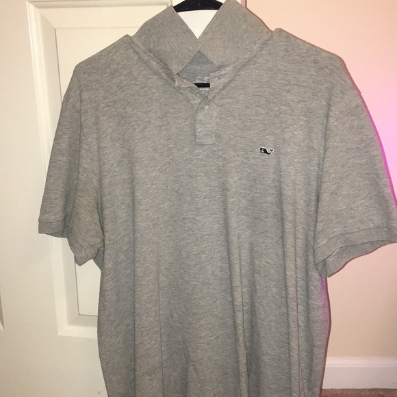 Vineyard Vines Men’s Grey Polo (M) - Picture 1 of 1